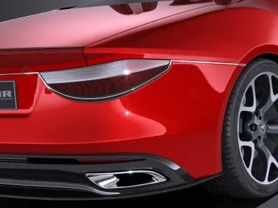 Generic Sport Convertible 2016 3D model