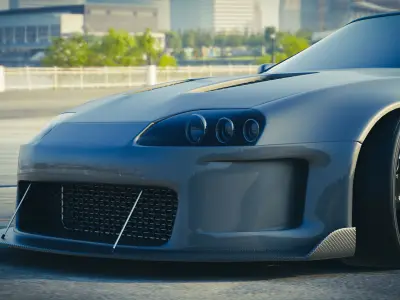 Toyota Supra MK4 Tuned 3D model