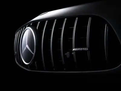 AMG mercedes logo 3D print model