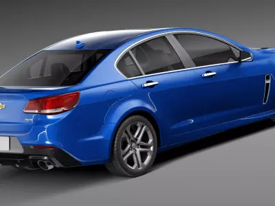Chevrolet SS CG 2016 3D model