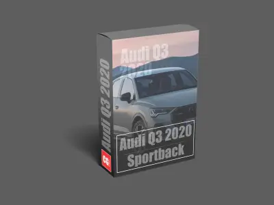 Audi Q3 2020 Sportback  3D model