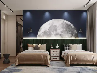 Children Room Interior 3D model