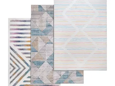 Rug Set 1916 3D model