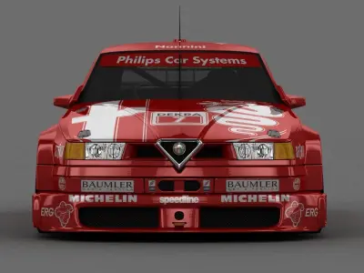 Alfa Romeo 155 V6 TI DTM 3D model