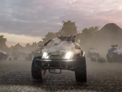 Viper Scout Low-poly 3D model