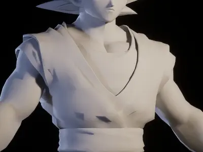 GOKU 3D MODEL  3D model