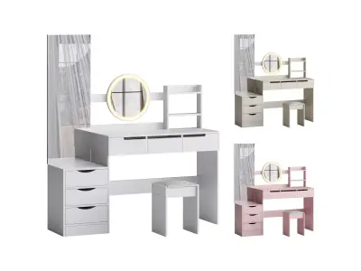 Coiffeuse Incee 3D model