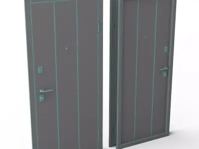 Saleah Door 3D model