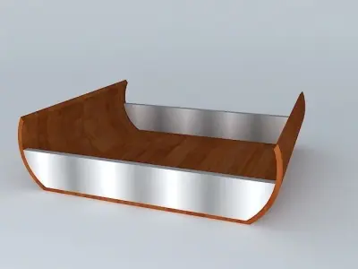 ornament decorative object tray tray Free 3D model