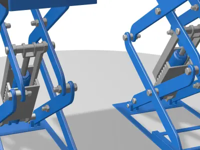 Car Lift R3  3D model