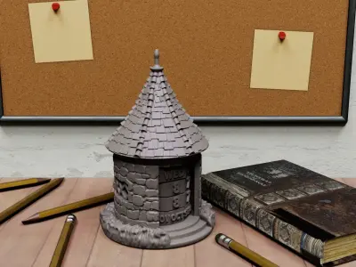Celtic House Calendar 3D print model