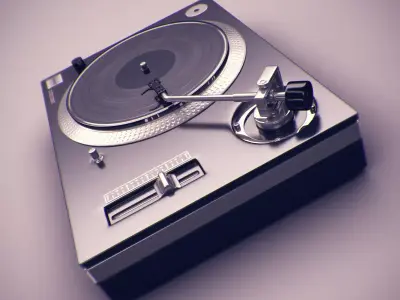 DJ Deck 3D model