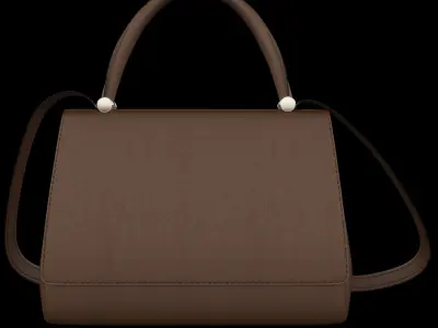 MaxMara Jbag Low-poly 3D model