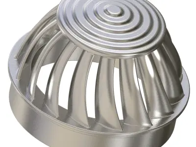 Turbine Roof Ventilator 3D print model