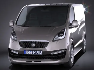 Generic Van 2016 3D model