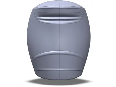 Motorcycle Helmet 3D print model