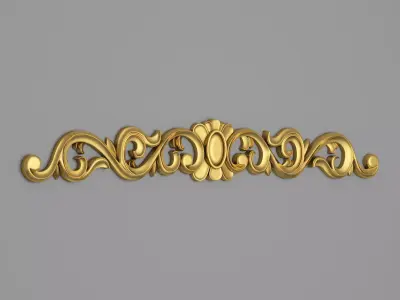 Classic Carved 003 3D model