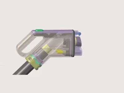 CCS1 Charging plug 3D print model