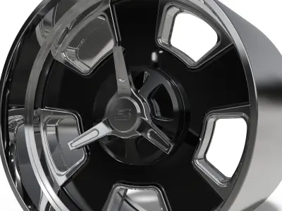BILLET SPECIALATIES LEGACY WHEEL  3D print model