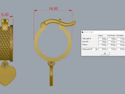 Tiffany  Set 3D print model