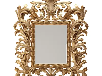 Chelini Mirror art 778 3D model