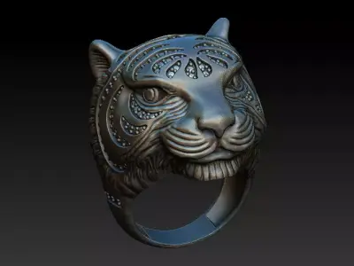 Tiger Ring 3D model