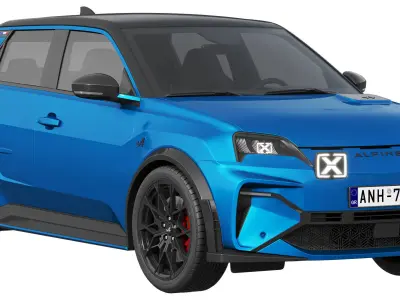 Alpine A290 GTS 3D model