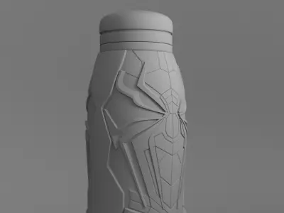 Spider-Man Bottle  3D print model