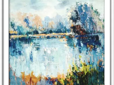 Art Frames 142- Impressionist Art 4 3D model