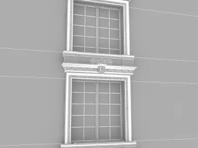 Window Frame 05 3D model