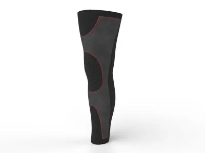 Knee Support M04 Low-poly 3D model
