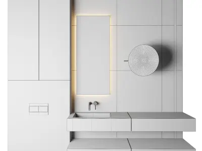 Luxury Bathroom 48 3D model