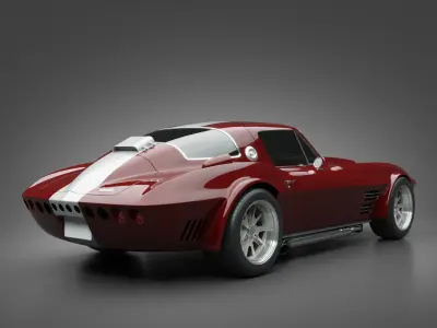 1965 GrandSport Corvette 3D model