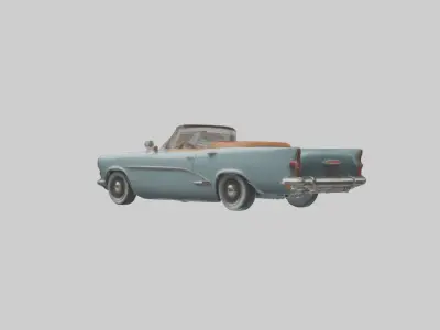 Classic Car Model 1 Low-poly 3D model