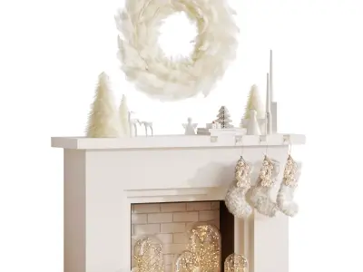 Christmas set 3D model