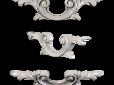 Classic carved 102 3D model