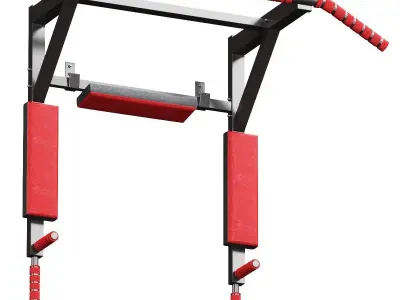Gym Equipments  3D model