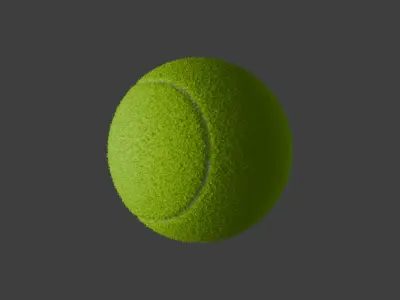 tennis racket 3D model purchase