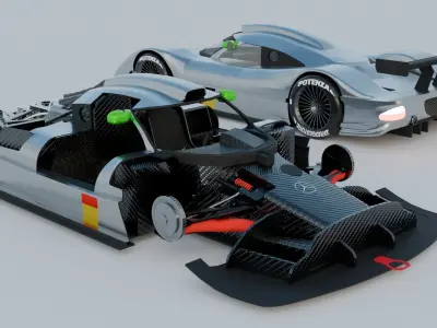 Mercedes-Benz CLR 3D model