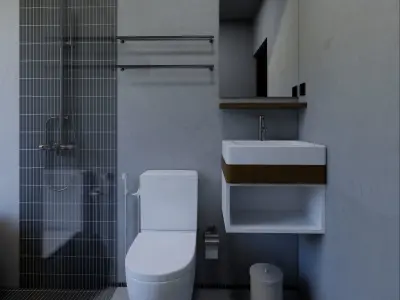 Elegant 3D Bedroom Exploration 3D print model