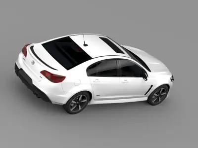 Holden Commodore Black VF Series II 2016 3D model
