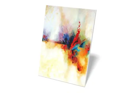 Painting Abstract Free low-poly 3D model