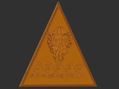 Hanumaan ji 3d model 3D print model