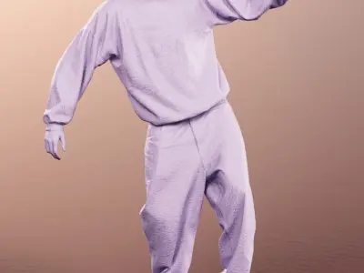 Tyler 11773-02 - Male Skater Statue Low-poly 3D model