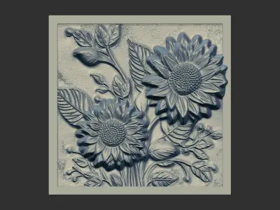 home wall decor 2  3D print model