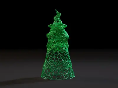 Pumpkin Witch 3D print model