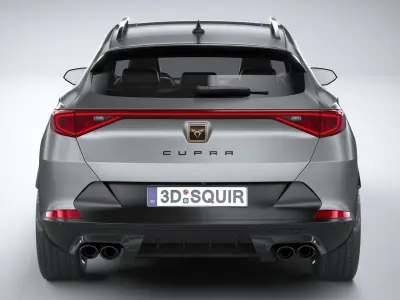 Cupra Formentor 2021 3D model