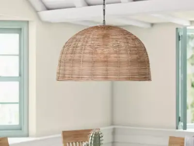 Elodie Light Single Dome Pendant 3D model