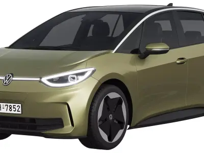 Volkswagen ID3 2024 3D model