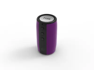 SPEAKER PURPLE BODY 3D model